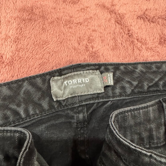 Torrid Black Denim Pants - Picture 2 of 4